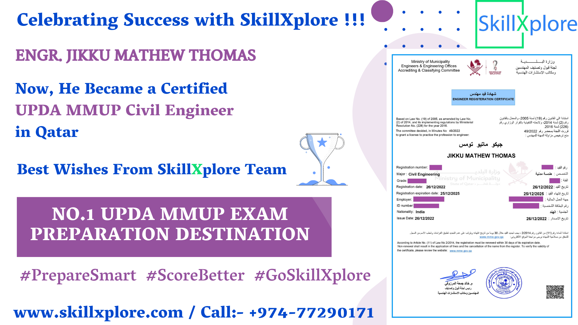 UPDA Qatar Exam Syllabus Civil