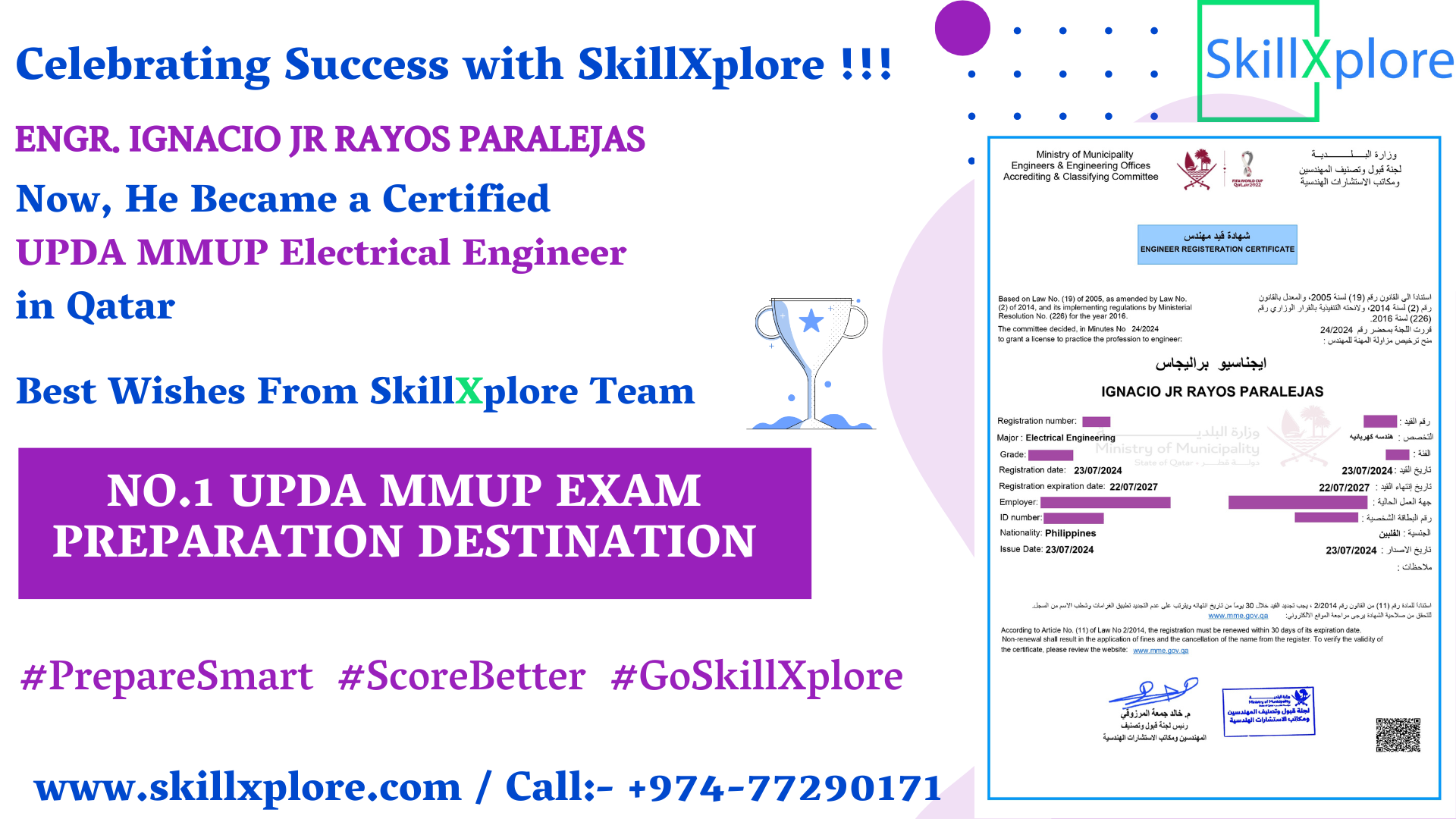 UPDA MMUP Courses in Qatar SkillXplore