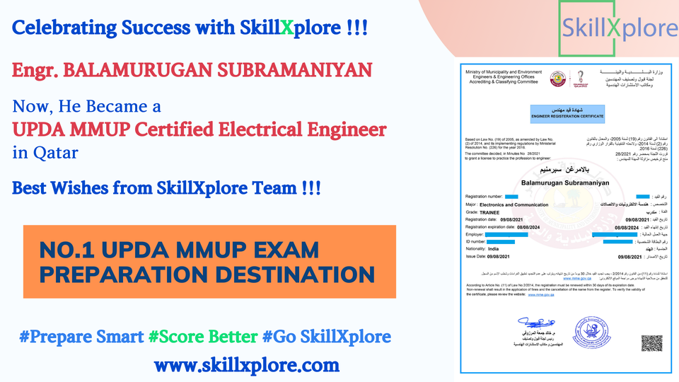 UPDA Electrical Exam Questions