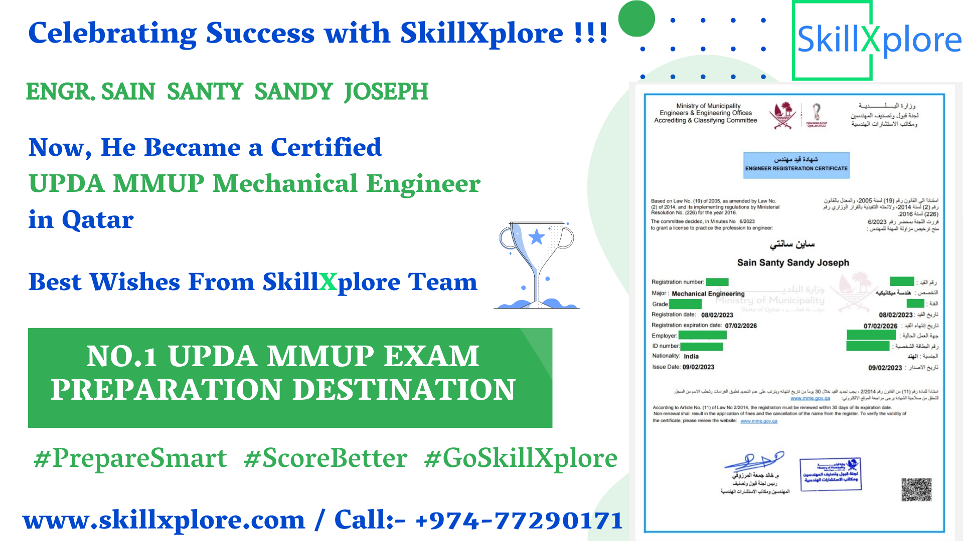 MMUP Qatar Exam