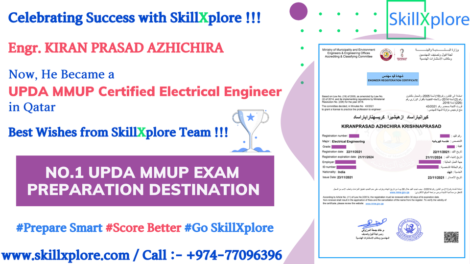 UPDA Exam For Instrumentation Engineering
