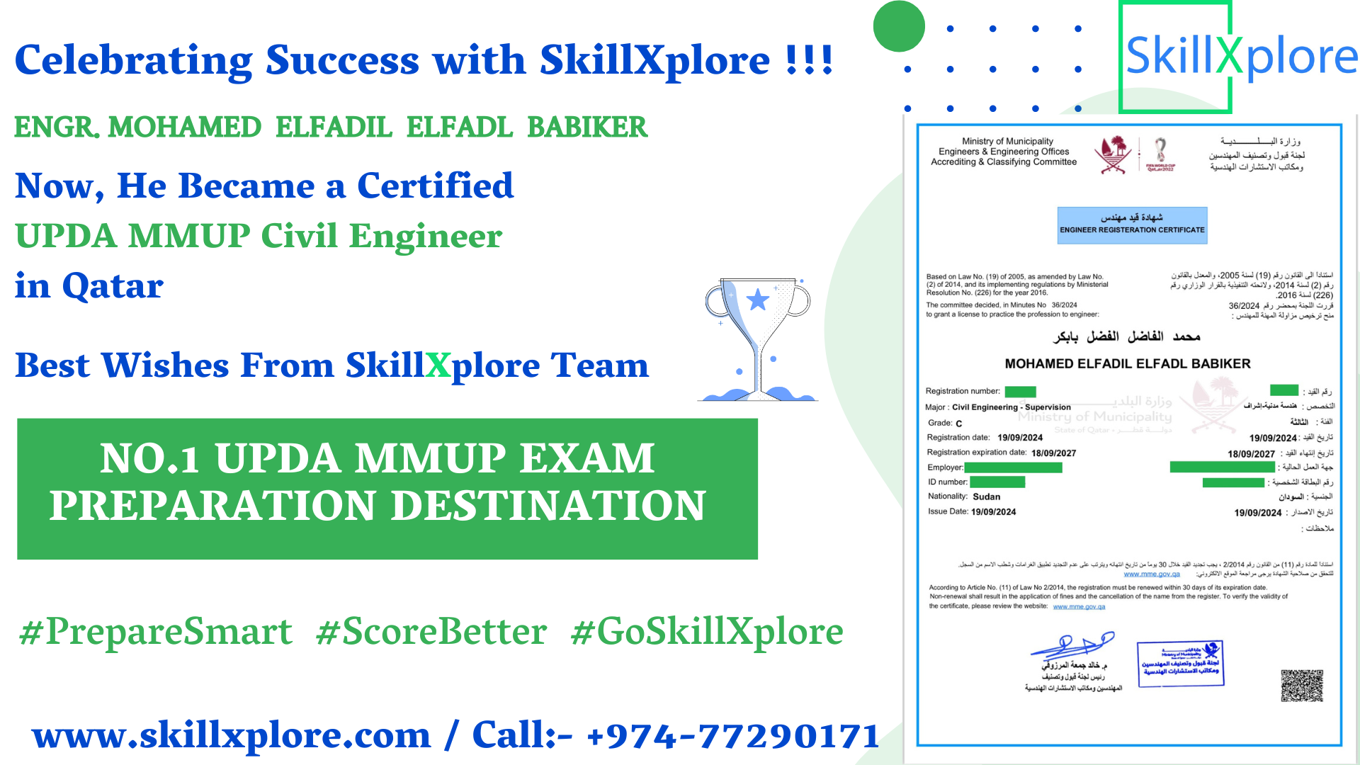 MMUP Exam Preparation in Qatar SkillXplore